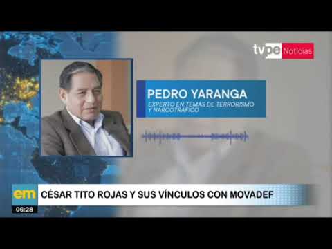 Yaranga: César Tito Rojas fue encargado del comité electoral del Movadef