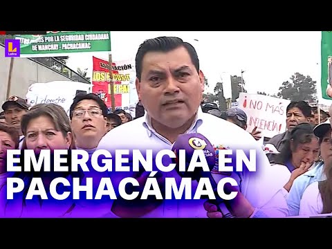 Piden emergencia por inseguridad en Pachacámac: Hoy matan como si nada