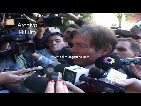 Fernando Burlando hablando con periodistas caso Carolina Piparo 2013