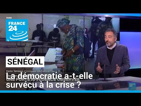 Présidentielle au Sénégal : la démocratie a-t-elle survécu à la crise ? • FRANCE 24