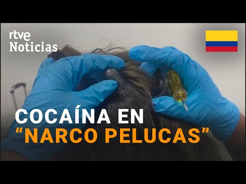 COLOMBIA: DETIENEN a DOS MUJERES que pretendían llevar COCAÍNA a ESPAÑA en PELUCAS | RTVE