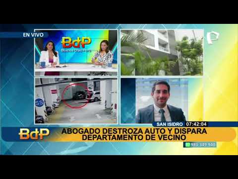 BDP San Isidro: abogado nuevamente protagoniza escándalo y ataca a vecino