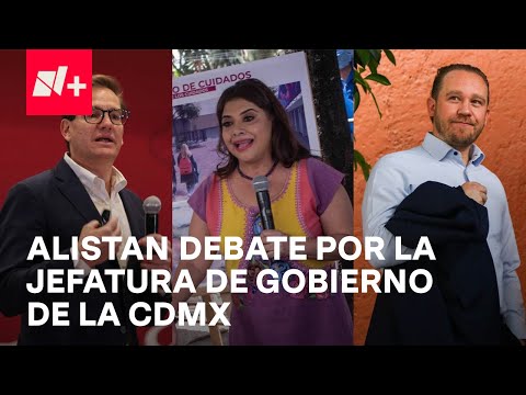 A 48 horas del primer debate de los candidatos a la Jefatura de la CDMX - En Punto