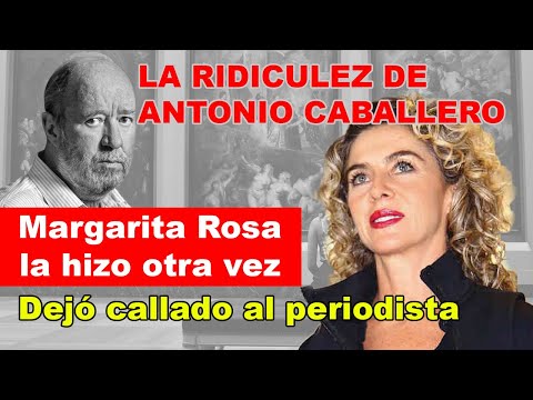 Margarita Rosa le da otra lección a Antonio Caballero