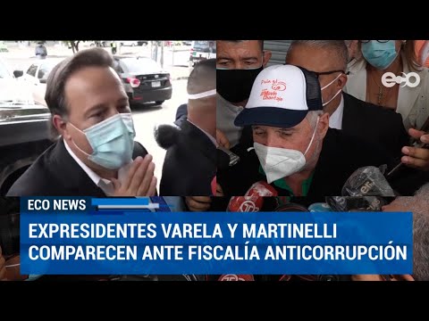 Día inédito: expresidentes Varela y Martinelli comparecen ante fiscalía anticorrupción | ECO News