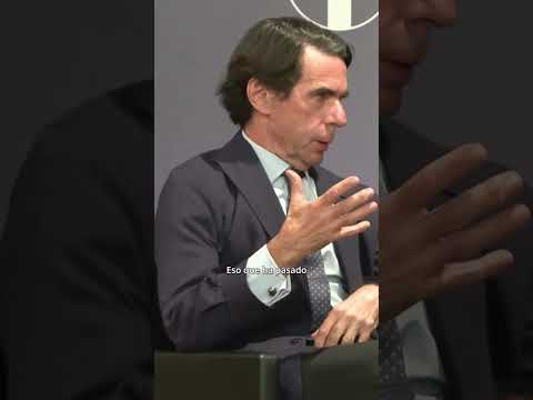 Aznar, sobre Sánchez: Hace falta ser un gran farsante para engañar y mentir a todo un país