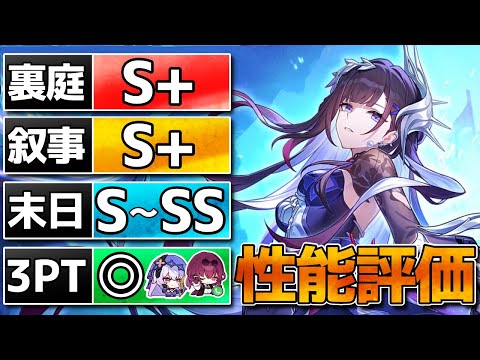 【崩壊スターレイル】セイレンス性能評価！3PT適正が高く全体的に高水準！持続の弱点もある程度カバー！
