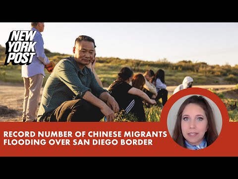 Record number of Chinese migrants arrested for illegally crossing into US
