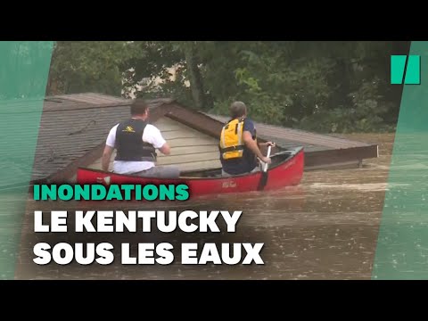 Les pires inondations du Kentucky ont fait plus d'une quinzaine de morts