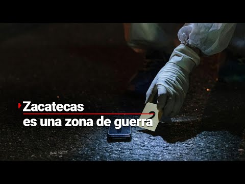Quieren ocultar la realidad pera la VIOLENCIA ha convertido a Zacatecas en una zona de GUERRA