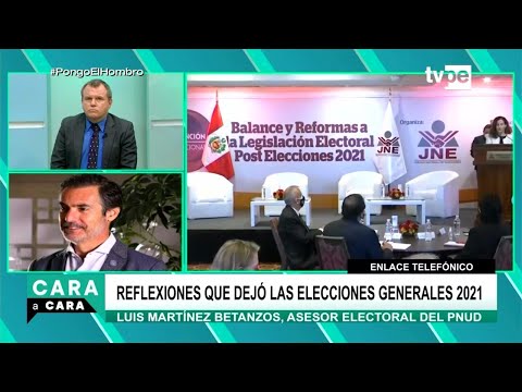 Cara a Cara | Luis Martínez Betanzos, asesor electoral del PNUD