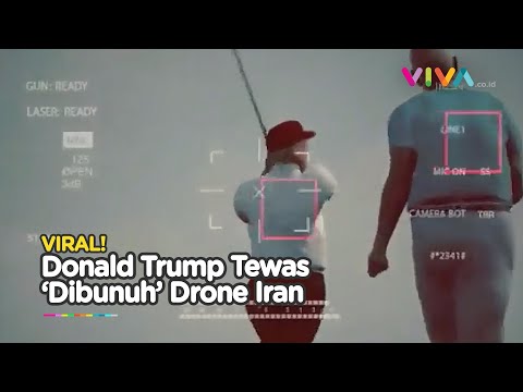VIRAL! Video Balas Dendam Iran Bunuh Donald Trump
