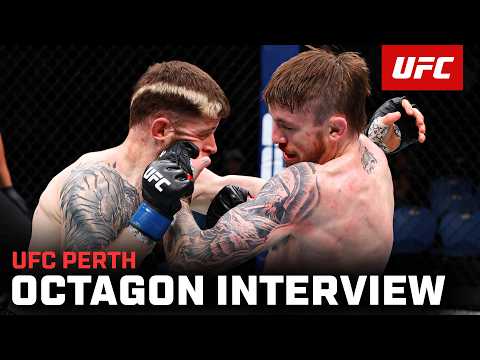 Tom Nolan Octagon Interview | UFC Perth