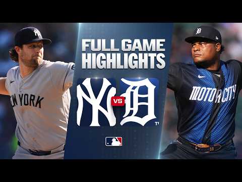 YANKEES vs TIGERS Full 경기 하이라이트 (6/22/26) | MLB 하이라이트