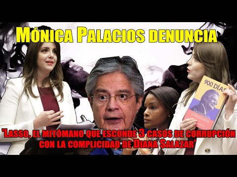 Monica Palacios: 'Lasso, el mitómano que esconde 3 casos de corrupción con la complicidad Salazar'
