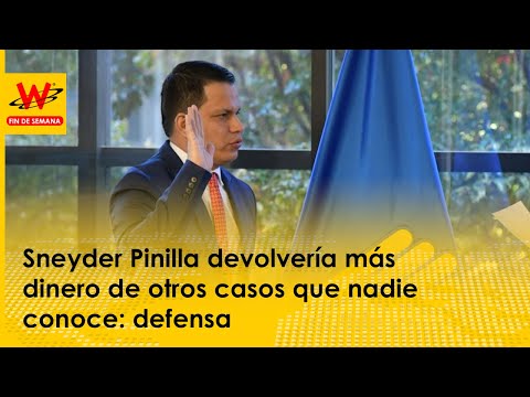 Sneyder Pinilla devolvería más dinero de otros casos que nadie conoce: defensa