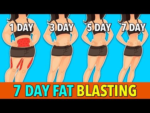 7-Day Fat-Blasting Leg and Core Exercises