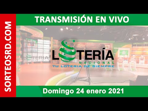 Lotería Nacional Gana Más en VIVO ? Domingo 24 de enero 2021 – 12:00 P.M.