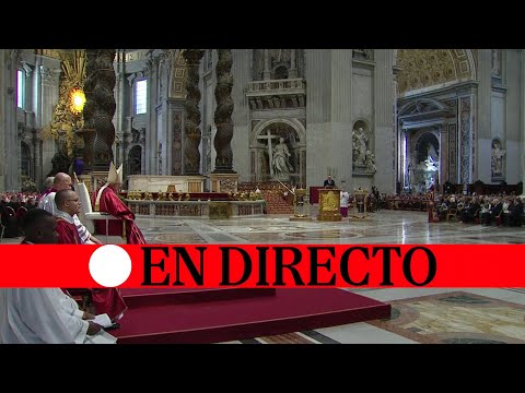 DIRECTO | El Papa Francisco celebra la Misa por la Pasión de Cristo en la Basílica de San Pedro