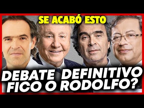 PETRO, FICO, RODOLFO, FAJARDO | DEBATE FINAL