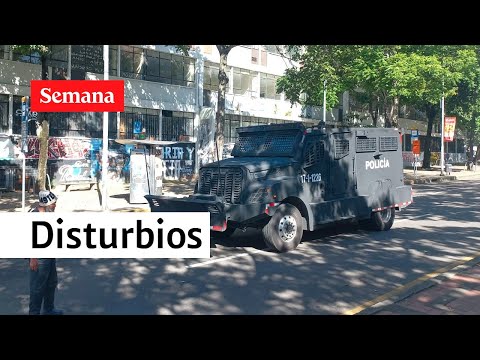 Disturbios en la Universidad Pedagógica en Bogotá | Videos Semana