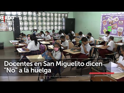 Docentes en San Miguelito dicen no a la huelga | #Eco News