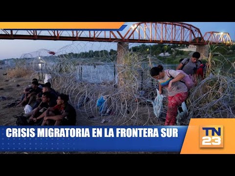 Crisis migratoria en la frontera sur