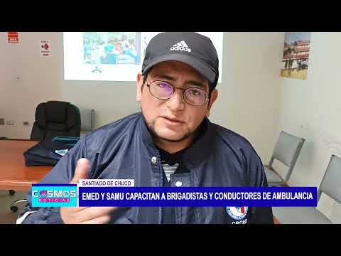 Santiago de Chuco: Emed y Samu capacitan a brigadistas y conductores de ambulancia