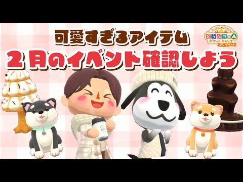 【ポケ森コンプリート】2月のイベントアイテムをチェック！今月のハニワイベントも確認します！