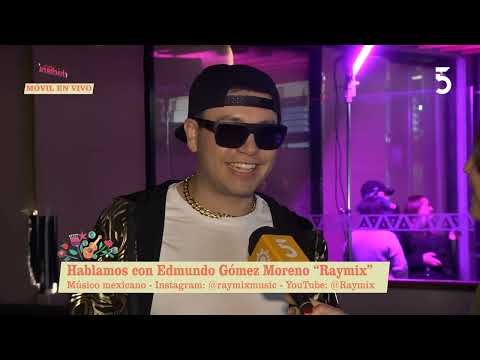 Charlamos con Raymix, músico mexicano que graba un videoclip con Marama l 25-09-2023
