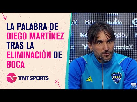 Diego Martínez: Quedar eliminado de esta manera es durísimo, da mucha bronca