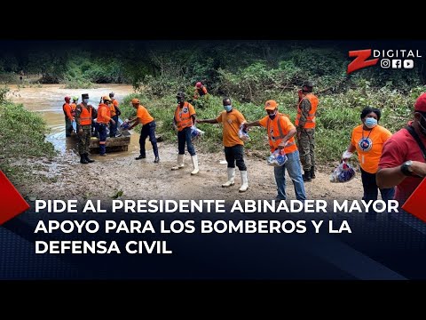 Josefina Capellán pide al presidente Abinader mayor apoyo para los bomberos y la Defensa Civil