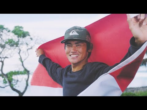 Surfing🌅🌊 Introducing '23 Championship Tour Rookie Rio Waida 🇮🇩