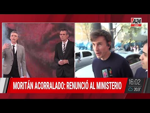 ROBERTO GARCÍA MORITÁN ACORRALADO: RENUNCIÓ AL MINISTERIO