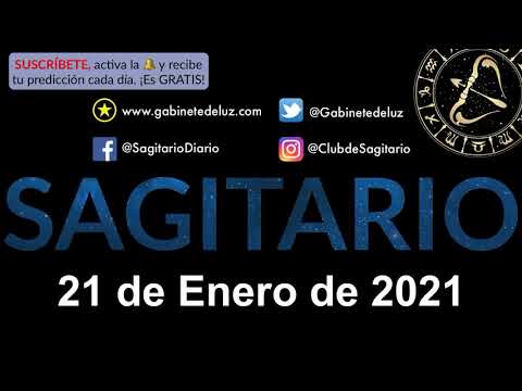 Horóscopo Diario - Sagitario - 21 de Enero de 2021.