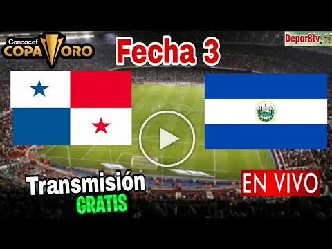 En Vivo: Panamá vs. El Salvador, donde ver, a que hora juega Panamá vs. El Salvador Copa Oro 2023