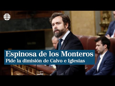 Espinosa de los Monteros pide bajada de impuestos ante el coronavirus