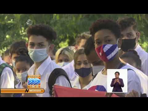Provincias de Cuba en marcha por aniversario del asesinato de los 8 estudiantes de Medicina