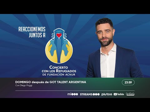 Miramos con Diego Poggi la 4° edición del Concierto con los Refugiados de Fundación ACNUR Argentina