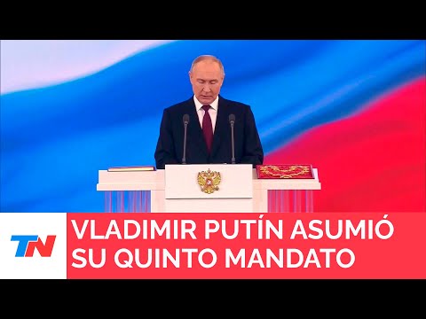 RUSIA I Putin juró su quinto mandato como presidente y promete victoria en Ucrania