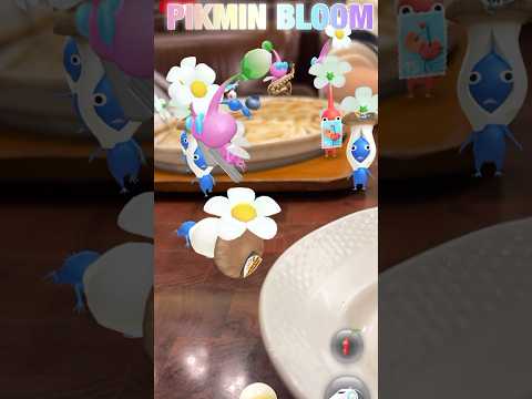 きのこ青ピクミン、３人連続でこけちゃった💙 #pikmin #pikminbloom