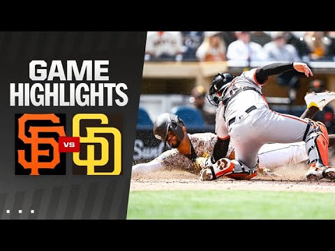 Giants vs. Padres Game Highlights (3/31/24) | MLB Highlights