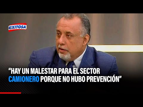 Martín Ojeda: Hay un malestar para el sector camionero porque no hubo prevención