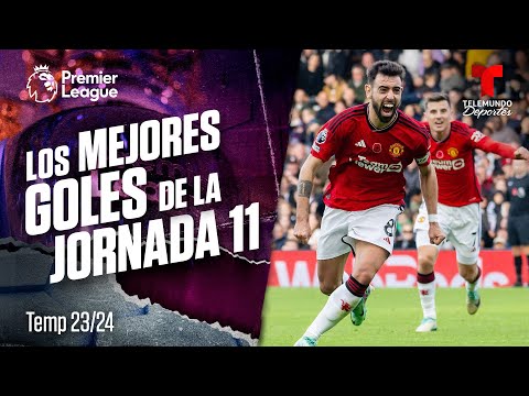 Los mejores goles de la jornada 11 | Premier League | Telemundo Deportes