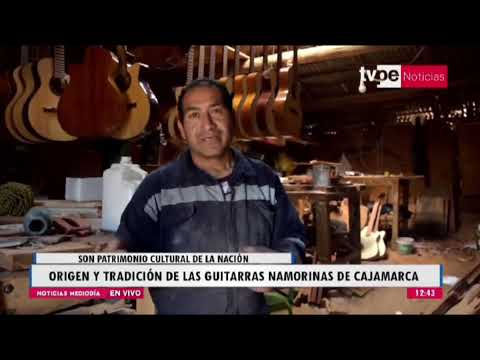 Origen y tradición de las guitarras namorinas de Cajamarca