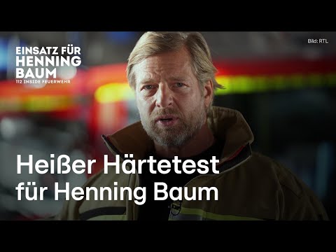 Jetzt die ersten 13 Minuten gucken: „Einsatz für Henning Baum: 112 Inside Feuerwehr“ | RTL News
