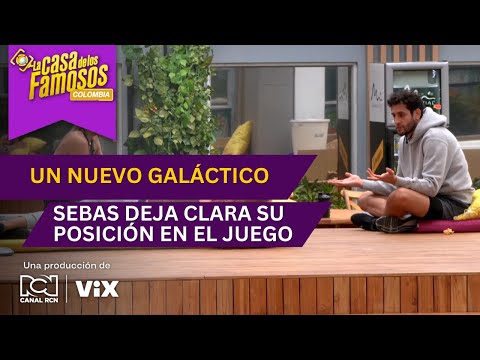 Sebastián confirma su unión al 'Team Galáctico' | La casa de los famosos Colombia