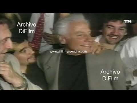 Diego Maradona cumpleaños con familia y amigos - Guillermo Coppola 1995