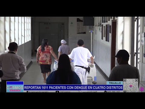 Trujillo: reportan 1611 pacientes con dengue en cuatro distritos