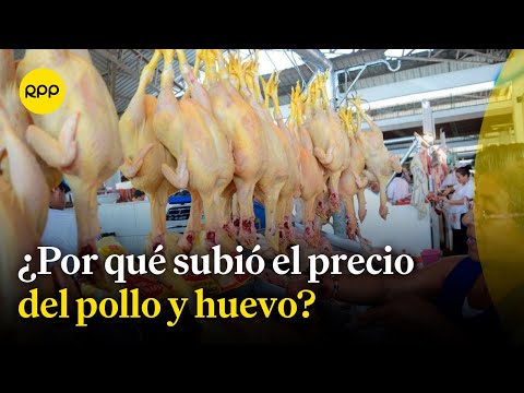 ¿Qué factor provocó el incremento del precio del pollo y huevo?